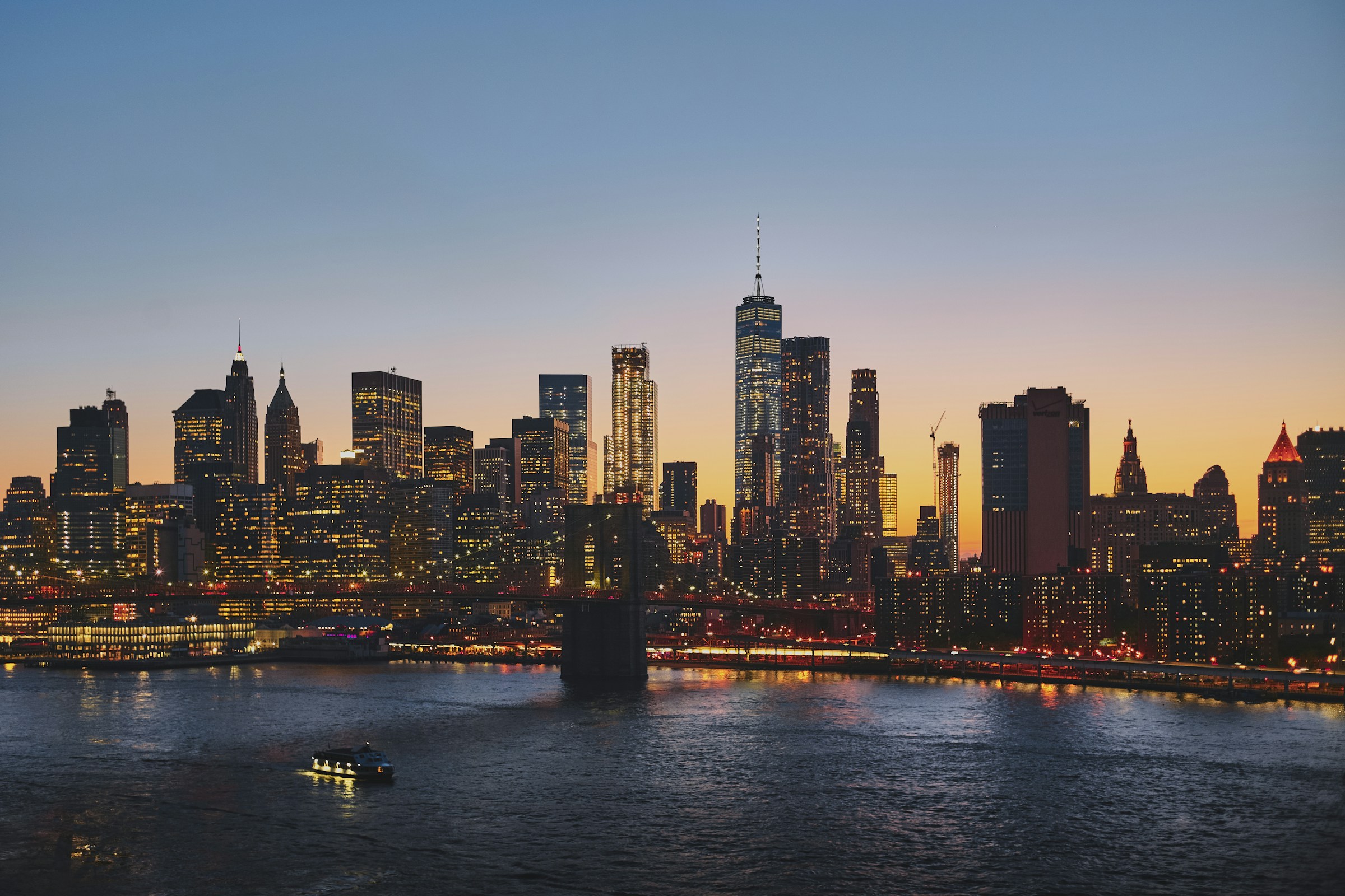 Brooklyn Bridge at first light